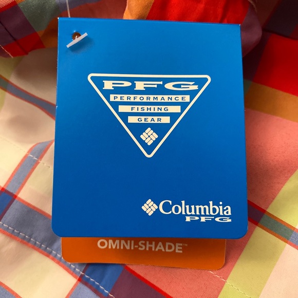 Columbia PFG Super Bahama Large UPF30 Mens Shirt - Picture 6 of 11